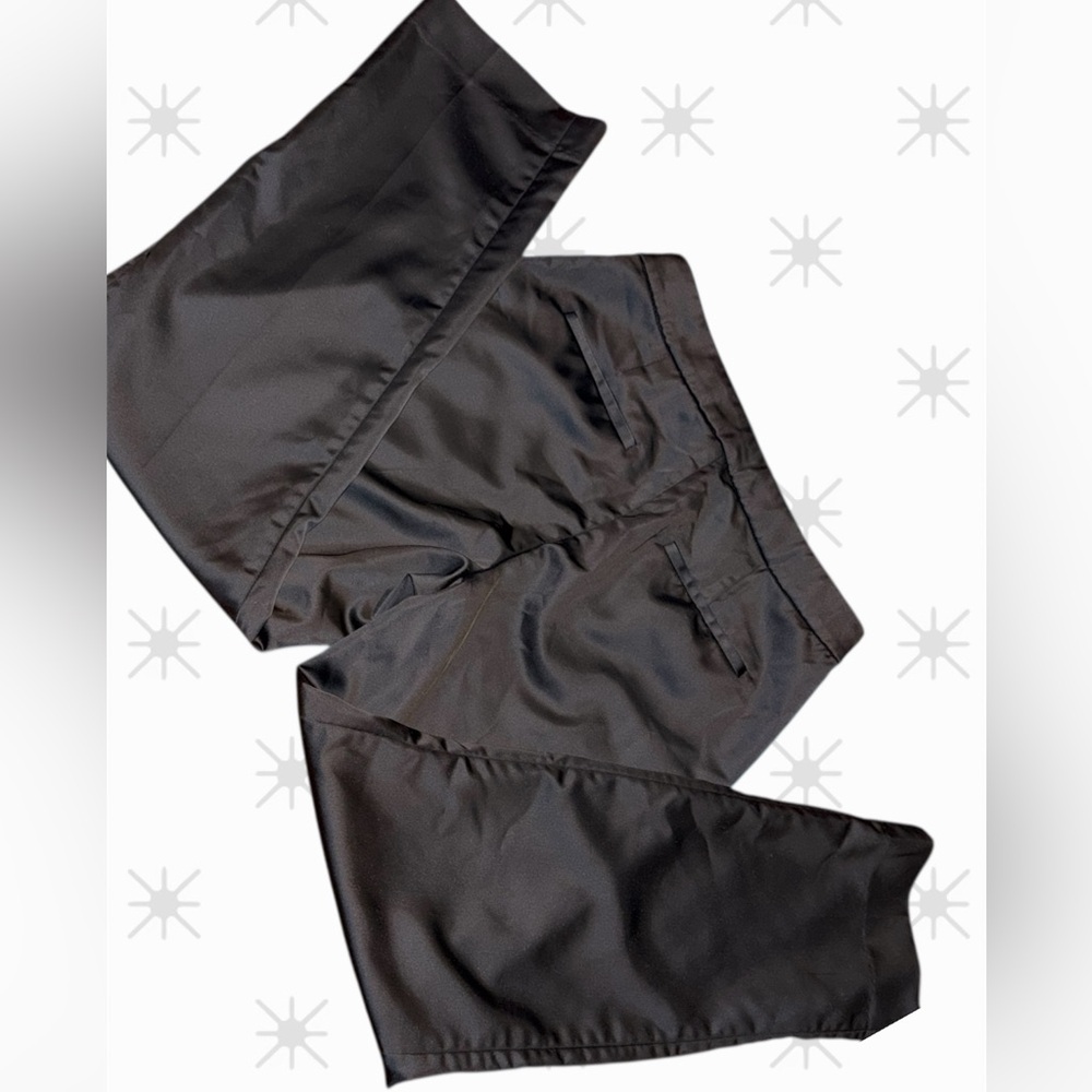 J. Crew Collection Kate Satin Straight Leg Pants - Picture 2 of 7